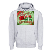 Heather Grey just a girl who loves christmas mousepad Zipper Hoodie - BundleAndBundleShop