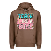 Chestnut teach like a boss Premium Hoodie - NancyCooperArtShop