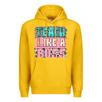 Lemon teach like a boss Premium Hoodie - NancyCooperArtShop
