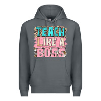 Rock teach like a boss Premium Hoodie - NancyCooperArtShop