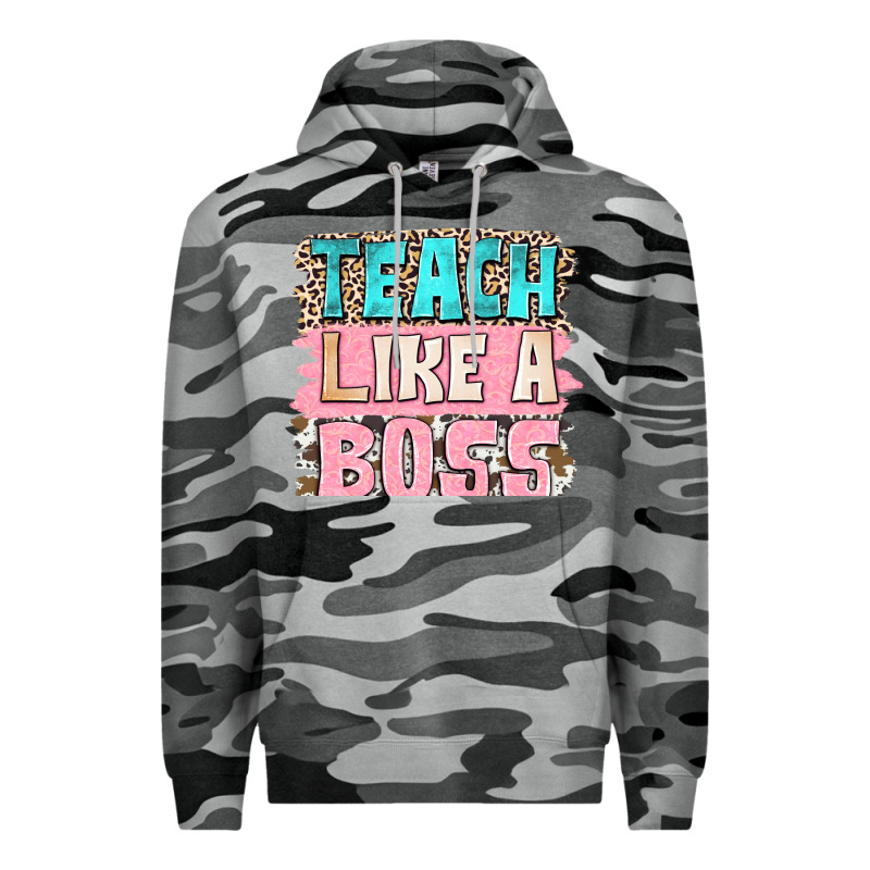 Teach Like A Boss Premium Hoodie by NancyCooperArtShop | Teevron