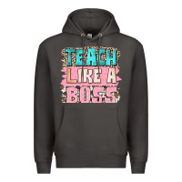 Smoke teach like a boss Premium Hoodie - NancyCooperArtShop