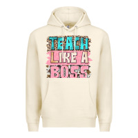 Tofu teach like a boss Premium Hoodie - NancyCooperArtShop