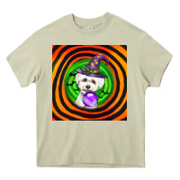 Mossy halloween bichons frise dog Heavy Core Tee - LillyAllenDesigns