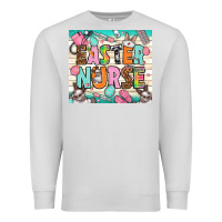 Dove Grey easter nurse Premium Sweatshirt - NancyCooperArtShop