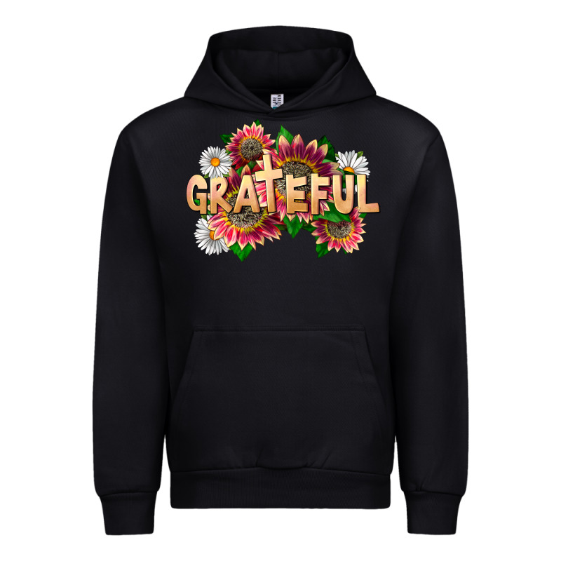 Grateful Religious Urban Hoodie by LillyAllenDesigns | Teevron