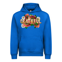 Cobalt Grateful Religious Urban Hoodie - LillyAllenDesigns