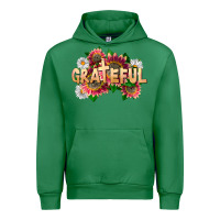 Emerald Grateful Religious Urban Hoodie - LillyAllenDesigns