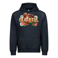 Navy Grateful Religious Urban Hoodie - LillyAllenDesigns