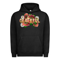 Pigment Black Grateful Religious Urban Hoodie - LillyAllenDesigns