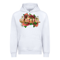 White Grateful Religious Urban Hoodie - LillyAllenDesigns