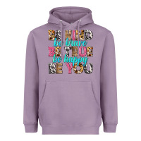 Lavender be kind be true be you Heavyweight Hoodie - NancyCooperArtShop