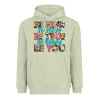 Matcha be kind be true be you Heavyweight Hoodie - NancyCooperArtShop