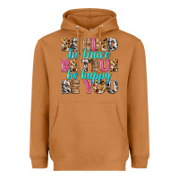 Meerkat be kind be true be you Heavyweight Hoodie - NancyCooperArtShop
