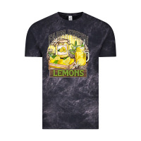 Cloud Black farm fresh lemons Vintage Tee - Zillion Design Studio