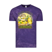 Cloud Purple farm fresh lemons Vintage Tee - Zillion Design Studio