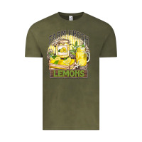 Vintage Olive farm fresh lemons Vintage Tee - Zillion Design Studio
