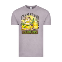 Vintage Zinc farm fresh lemons Vintage Tee - Zillion Design Studio