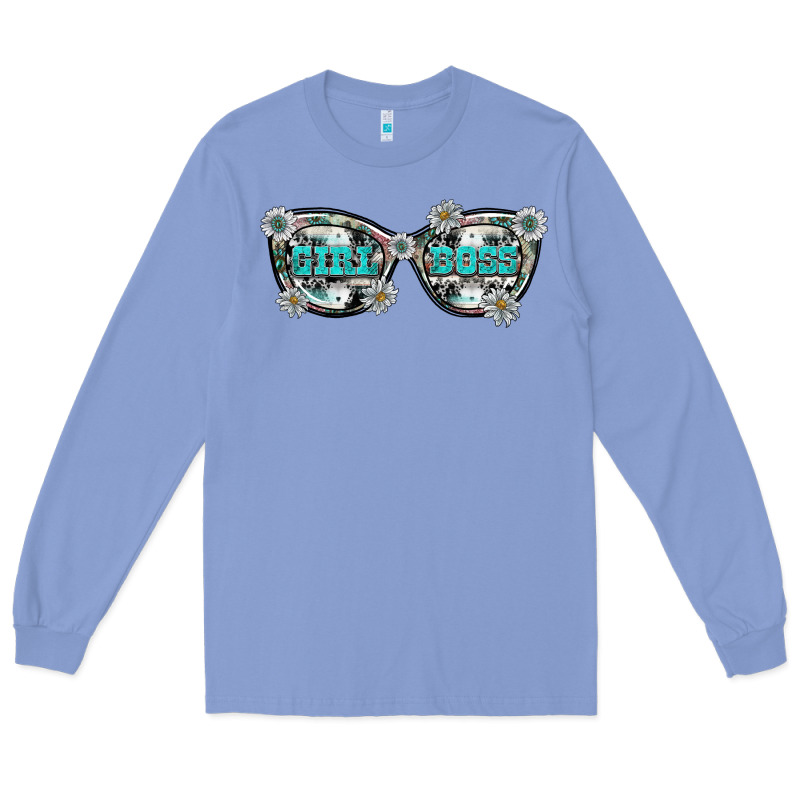 Girl Boss Long Sleeve Tee by SublimationCraftShop | Teevron