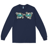 Navy girl boss Long Sleeve Tee - SublimationCraftShop