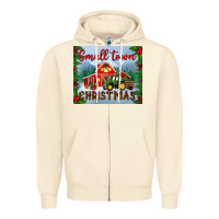 Sandshell small town christmas mousepad Zipper Hoodie - BundleAndBundleShop