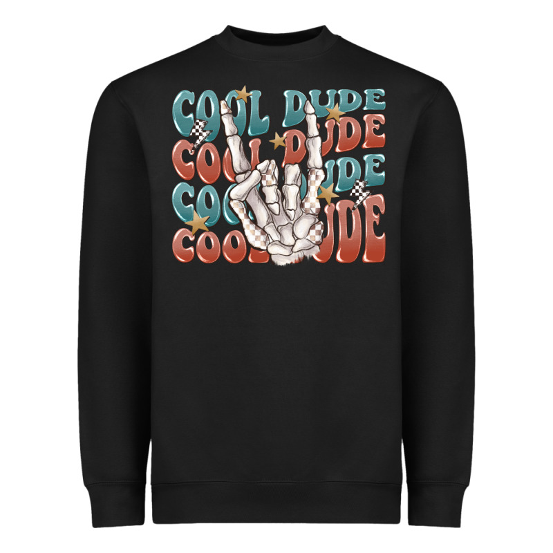 Cool Dude Heavyweight Sweatshirt by MaliasSmallBusiness | Teevron