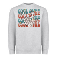 Heather Grey cool dude Heavyweight Sweatshirt - MaliasSmallBusiness
