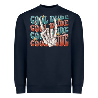 Navy cool dude Heavyweight Sweatshirt - MaliasSmallBusiness