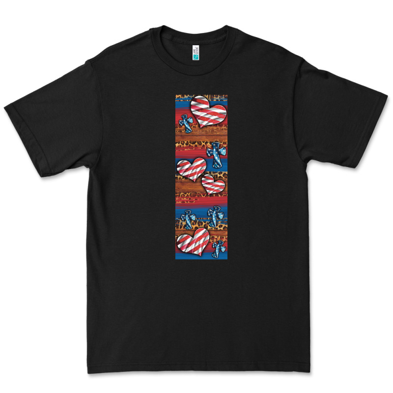 Usa Flag And Cross Penwraps Premium Tee by Artiststas | Teevron