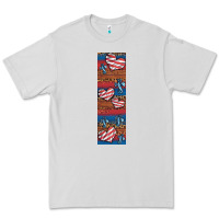 Dove Grey usa flag and cross penwraps Premium Tee - Artiststas