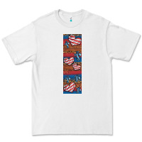 White usa flag and cross penwraps Premium Tee - Artiststas