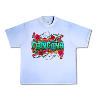 Grape Ice chingona Urban Heavy Tee - texasbilliewilder