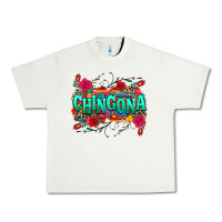 Pistachio chingona Urban Heavy Tee - texasbilliewilder
