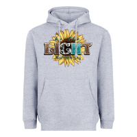 Heather Grey be the light matthew Heavyweight Hoodie - NancyCooperArtShop