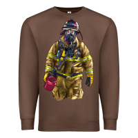 Chestnut Firefighter Premium Sweatshirt - LillyAllenDesigns