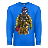 True Royal Firefighter Premium Sweatshirt - LillyAllenDesigns