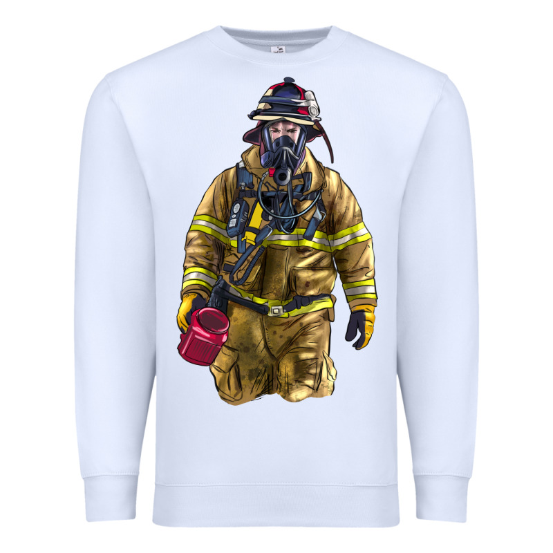 Firefighter Premium Sweatshirt by LillyAllenDesigns | Teevron
