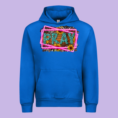 Western Pray Religious Urban Hoodie Designed By Lillyallendesigns