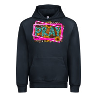 Navy Western Pray Religious Urban Hoodie - LillyAllenDesigns
