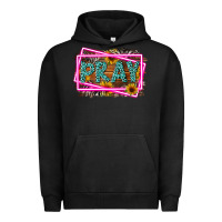 Pigment Black Western Pray Religious Urban Hoodie - LillyAllenDesigns