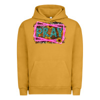 Pigment Peanut Butter Western Pray Religious Urban Hoodie - LillyAllenDesigns