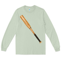 Matcha wooden softball bat Long Sleeve Tee - FaDigitalArtStudio