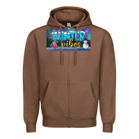 Chestnut winter vibes license plate Zipper Hoodie - BundleAndBundleShop