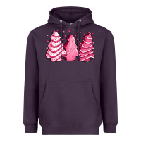 Plum pink Christmas cakes Heavyweight Hoodie - Jasminsmagicworld