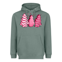 Sage pink Christmas cakes Heavyweight Hoodie - Jasminsmagicworld