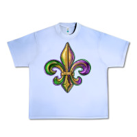 Grape Ice fleur de lis Urban Heavy Tee - RanaPortraitStore