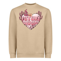 Mushroom future cowgirl Heavyweight Sweatshirt - MaliasSmallBusiness