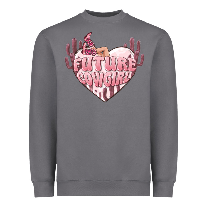 Future Cowgirl Heavyweight Sweatshirt by MaliasSmallBusiness | Teevron
