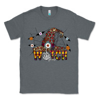 Charcoal Heather Witch Please Classic Tee - CowhideDigitalArt