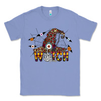 Colony Blue Witch Please Classic Tee - CowhideDigitalArt